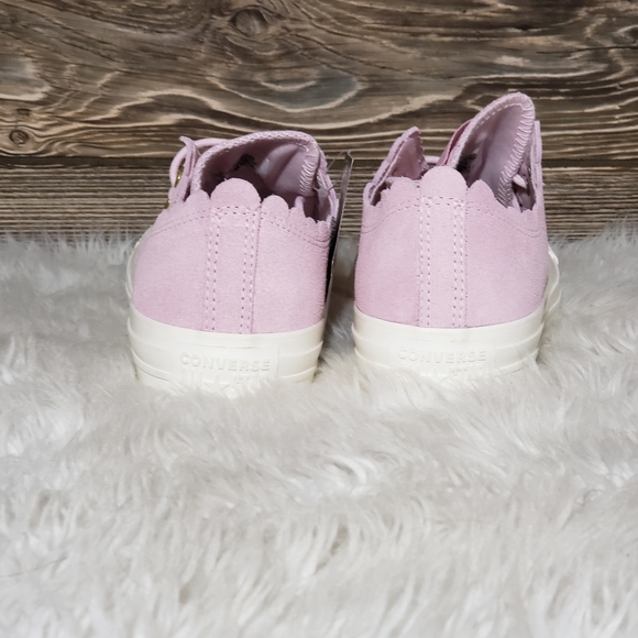 New Converse Chuck Taylor All Star Ox Scallop Pink - Picture 4 of 8